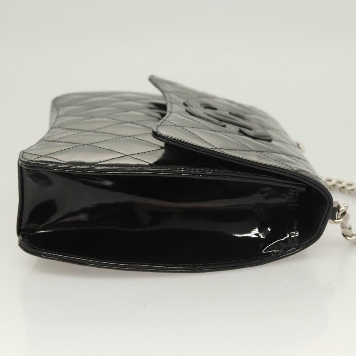 Chanel Chanel Vintage ID Bracelet Flap Bag Quilted Patent Size ONE SIZE - 3 Thumbnail