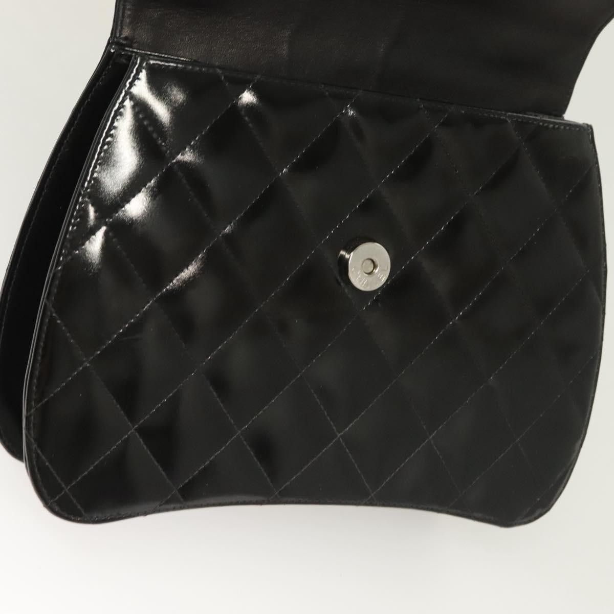 Chanel Chanel Vintage ID Bracelet Flap Bag Quilted Patent Size ONE SIZE - 21 Thumbnail