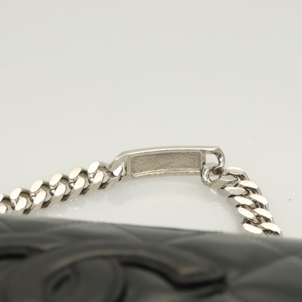 Chanel Chanel Vintage ID Bracelet Flap Bag Quilted Patent Size ONE SIZE - 18 Thumbnail