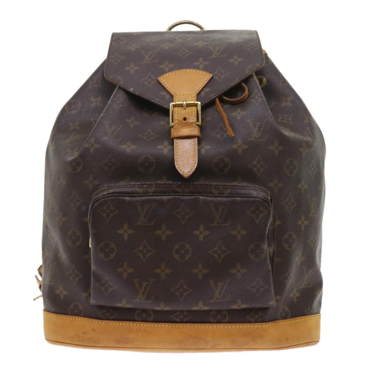 Louis Vuitton Louis Vuitton Montsouris Backpack Monogram Canvas Size ONE SIZE - 18 Thumbnail