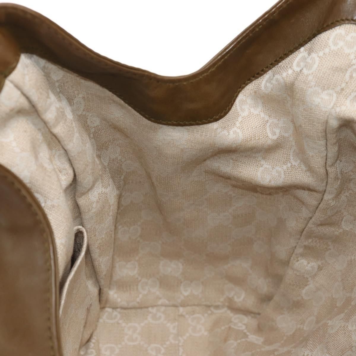 Gucci Gucci Soft Stirrup Tote Leather Size ONE SIZE - 20 Thumbnail