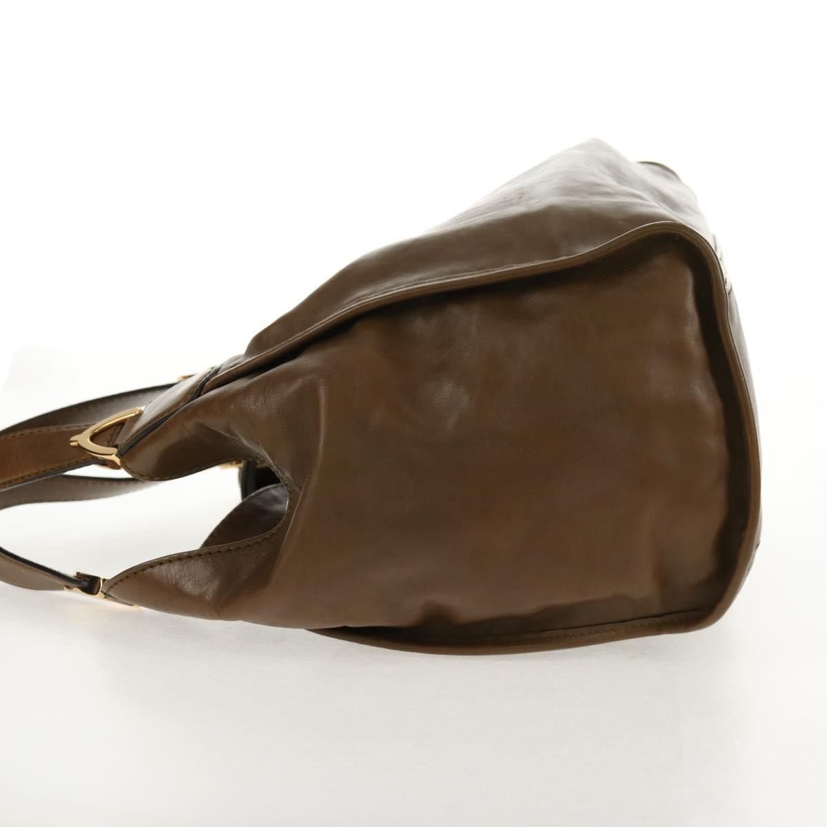 Gucci Gucci Soft Stirrup Tote Leather Size ONE SIZE - 3 Thumbnail