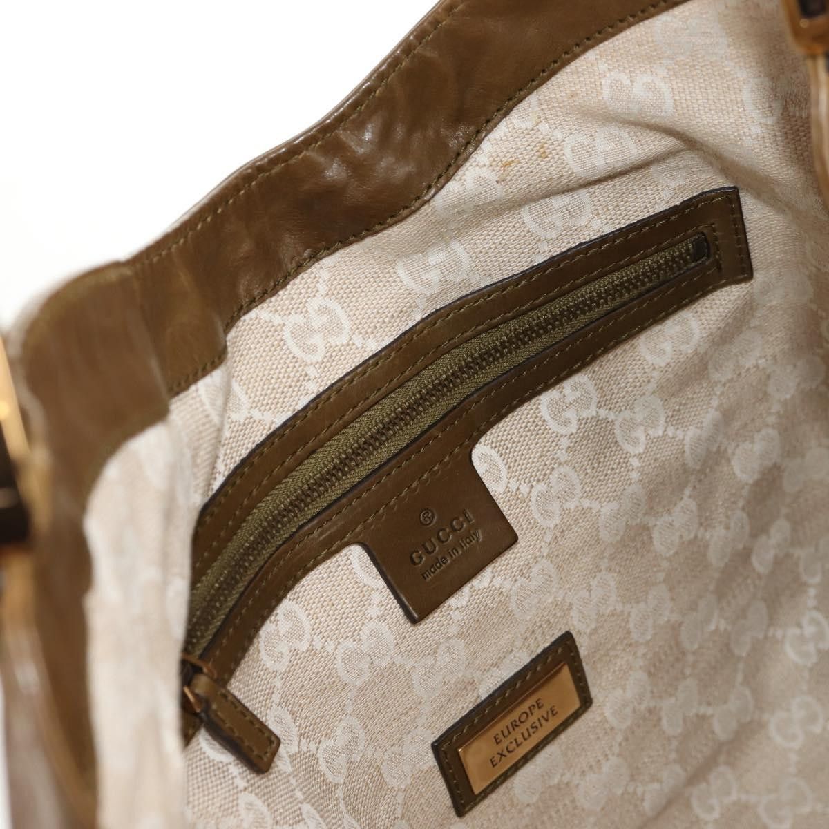 Gucci Gucci Soft Stirrup Tote Leather Size ONE SIZE - 22 Thumbnail