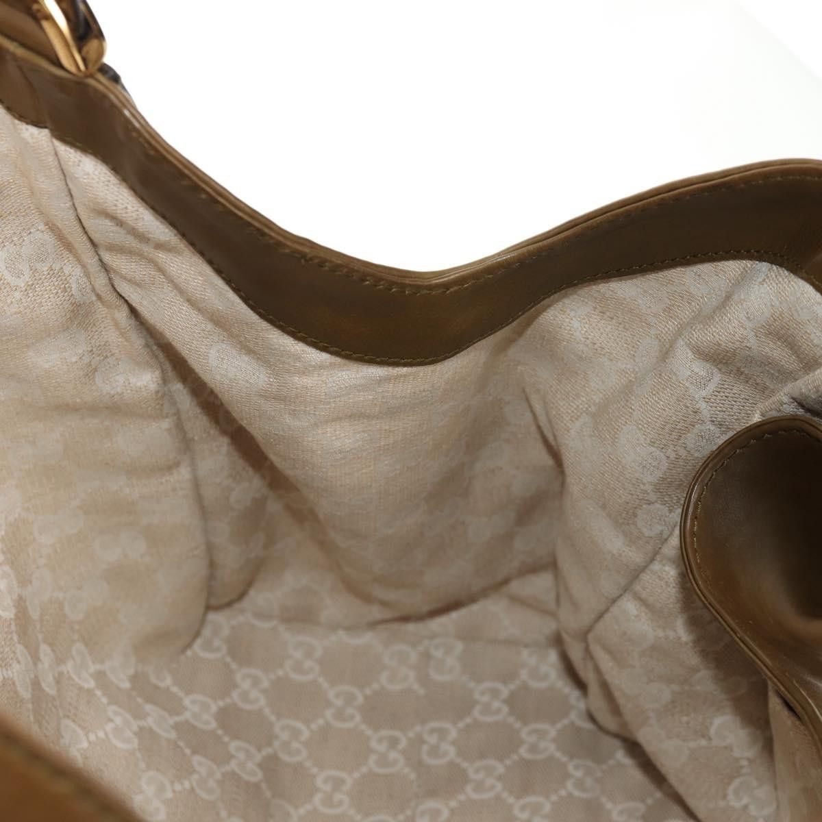 Gucci Gucci Soft Stirrup Tote Leather Size ONE SIZE - 21 Thumbnail