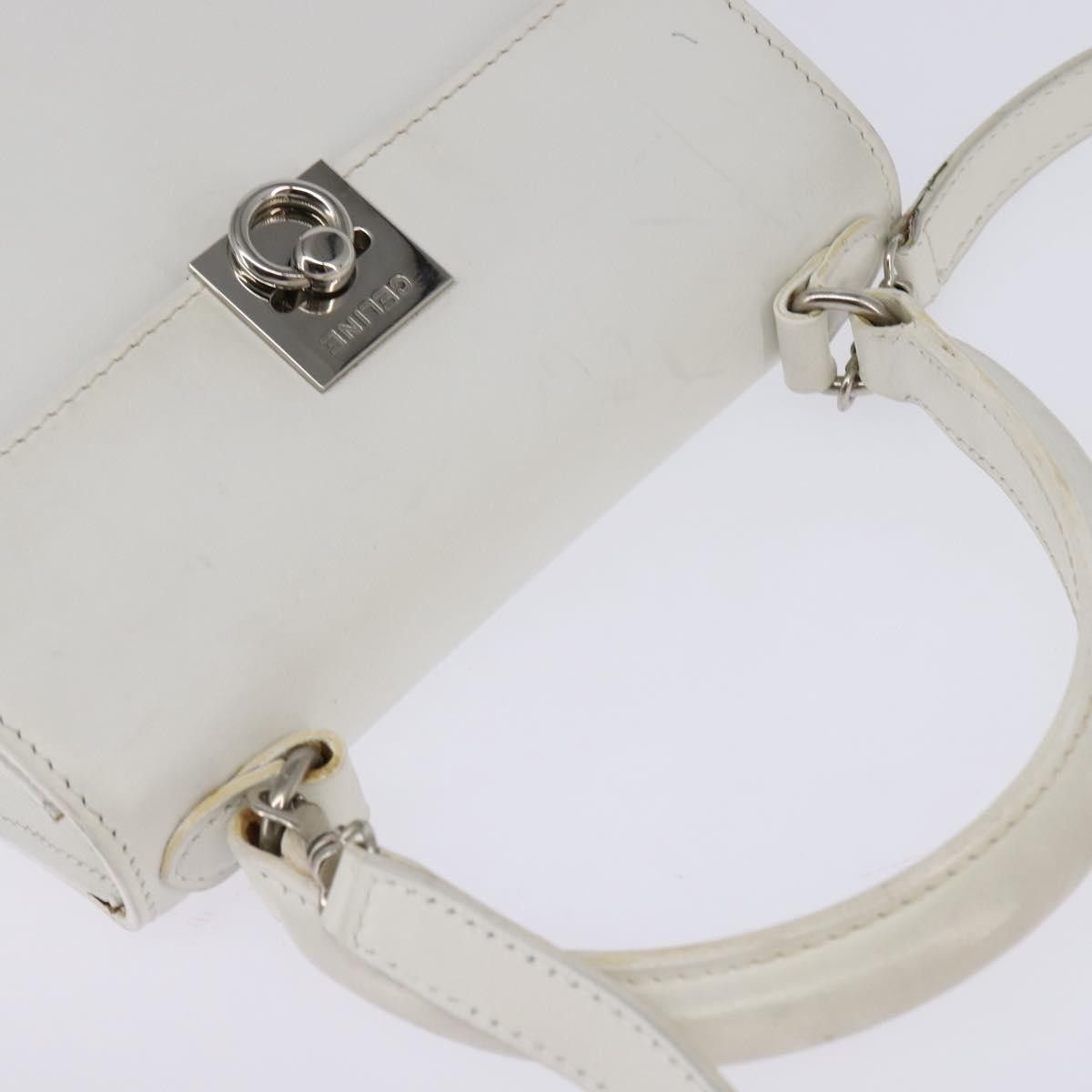 Celine Celine Gancini Handbag Leather Size ONE SIZE - 15 Thumbnail