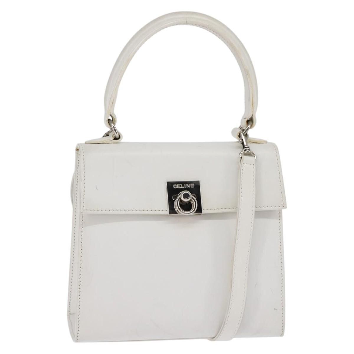 Celine Celine Gancini Handbag Leather Size ONE SIZE - 19 Thumbnail