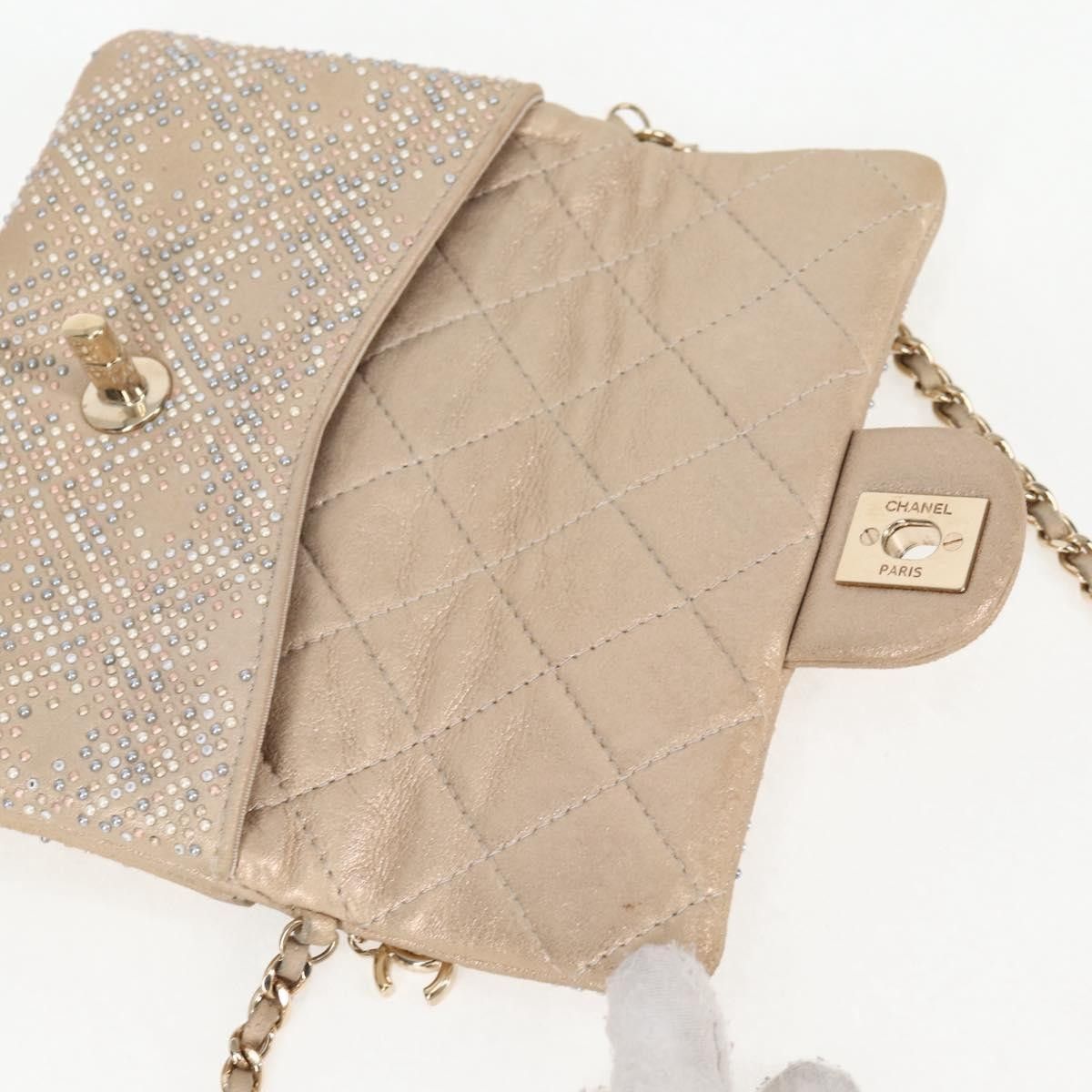 Chanel Chanel Mineral Nights Shoulder Bag Strass Embellished Leather Size ONE SIZE - 17 Thumbnail