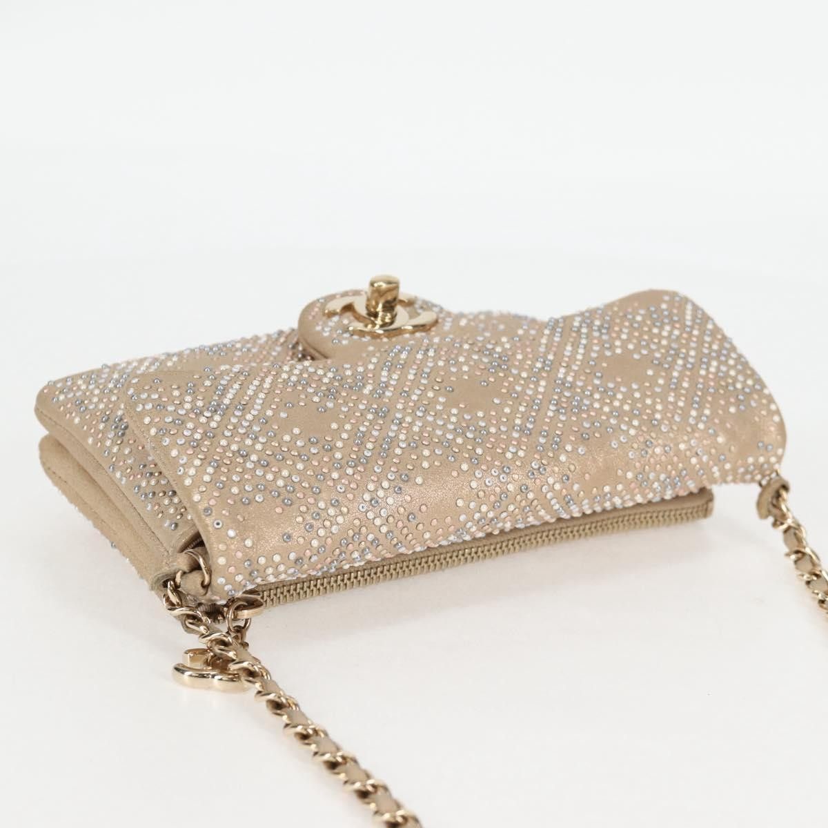 Chanel Chanel Mineral Nights Shoulder Bag Strass Embellished Leather Size ONE SIZE - 18 Thumbnail