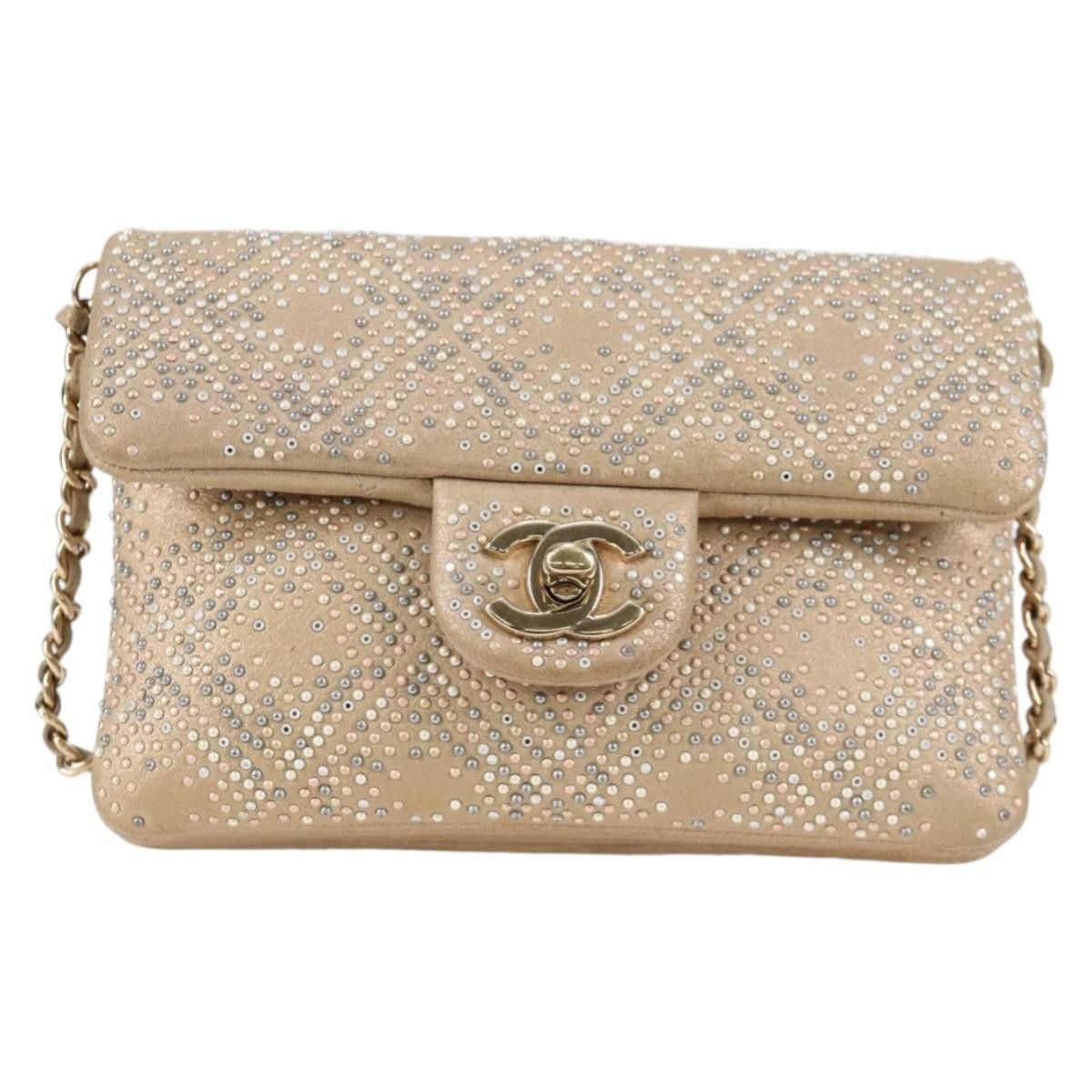 Chanel Chanel Mineral Nights Shoulder Bag Strass Embellished Leather Size ONE SIZE - 15 Thumbnail