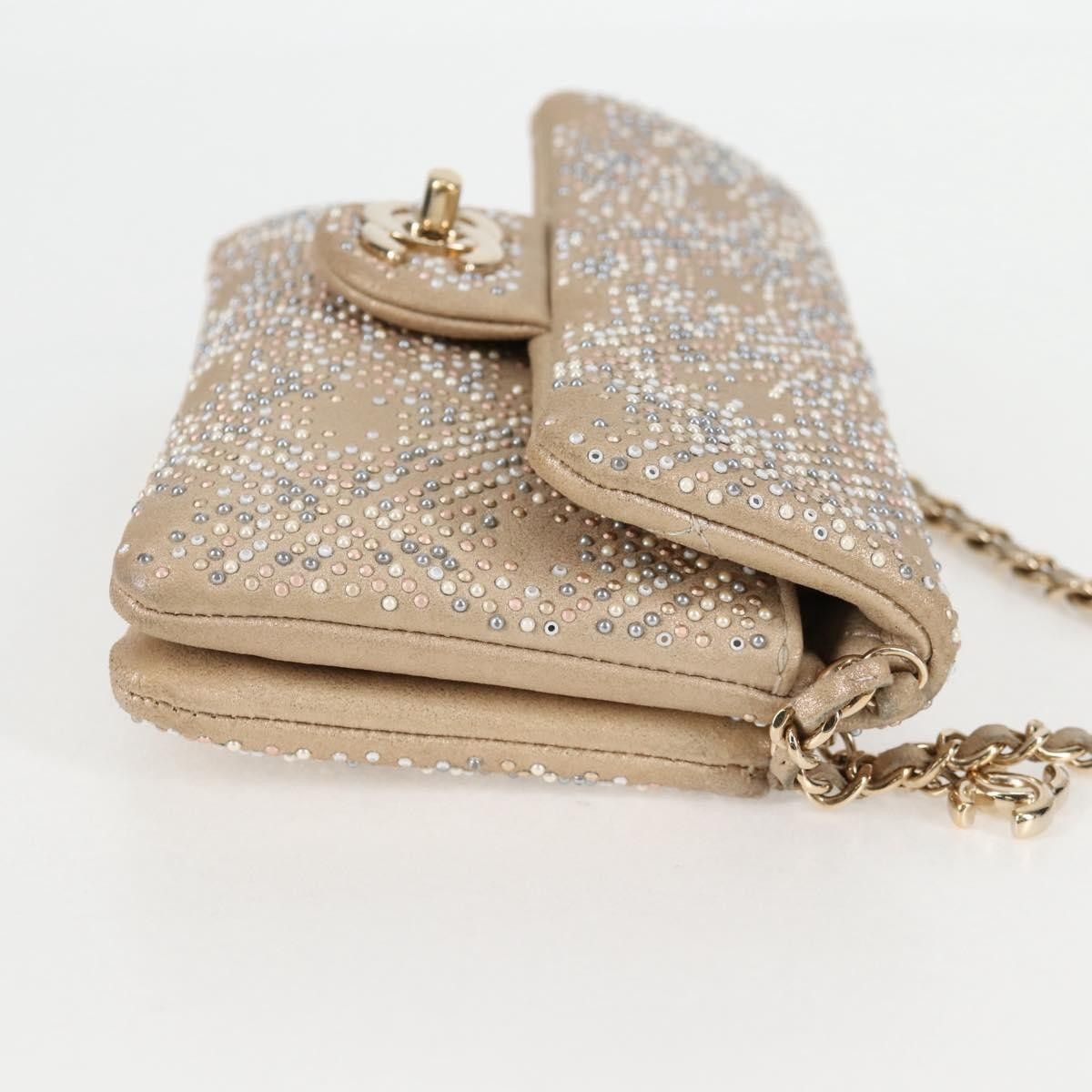 Chanel Chanel Mineral Nights Shoulder Bag Strass Embellished Leather Size ONE SIZE - 4 Thumbnail