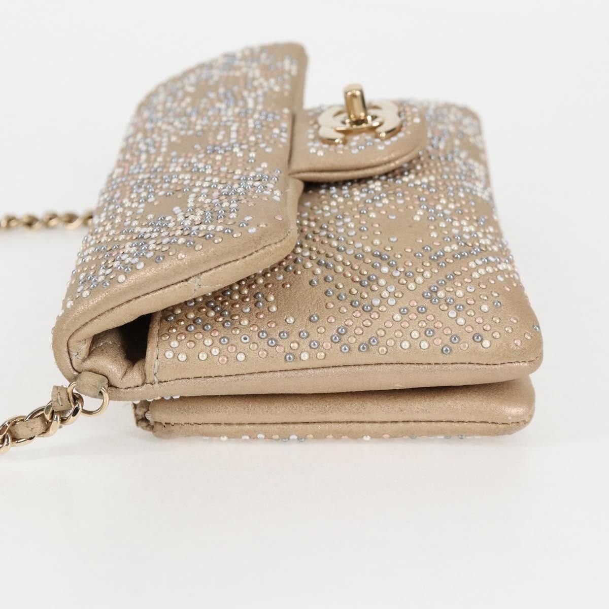 Chanel Chanel Mineral Nights Shoulder Bag Strass Embellished Leather Size ONE SIZE - 3 Thumbnail