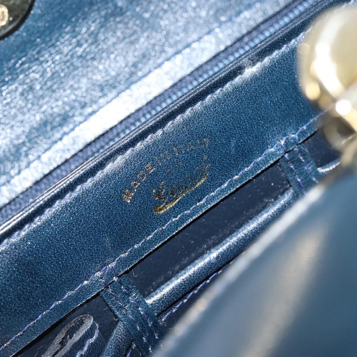 Gucci Gucci Vintage Convertible Box Crossbody Bag Leather Size ONE SIZE - 6 Thumbnail