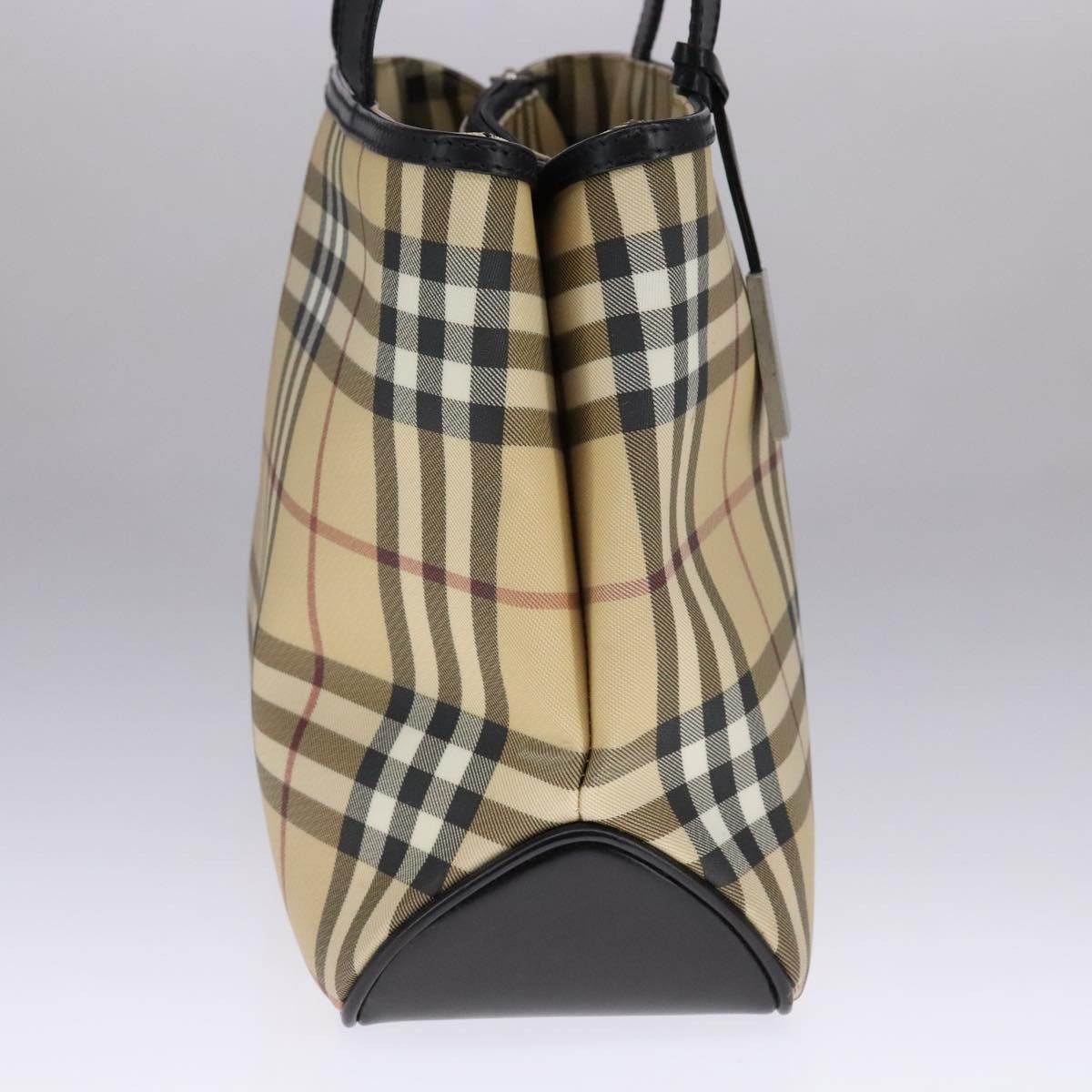 Burberry Burberry Nova Check Tote Canvas and Leather Size ONE SIZE - 3 Thumbnail