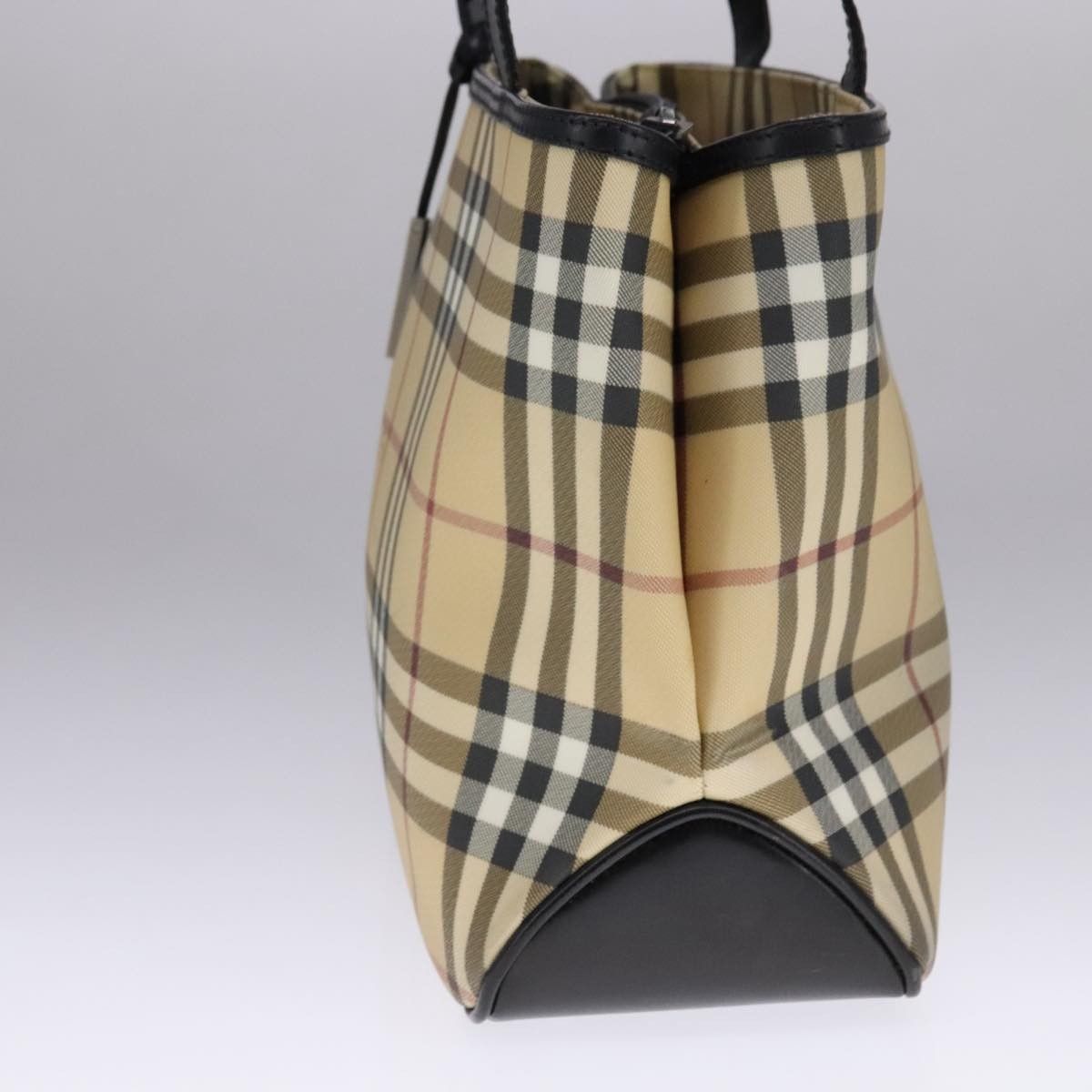 Burberry Burberry Nova Check Tote Canvas and Leather Size ONE SIZE - 4 Thumbnail