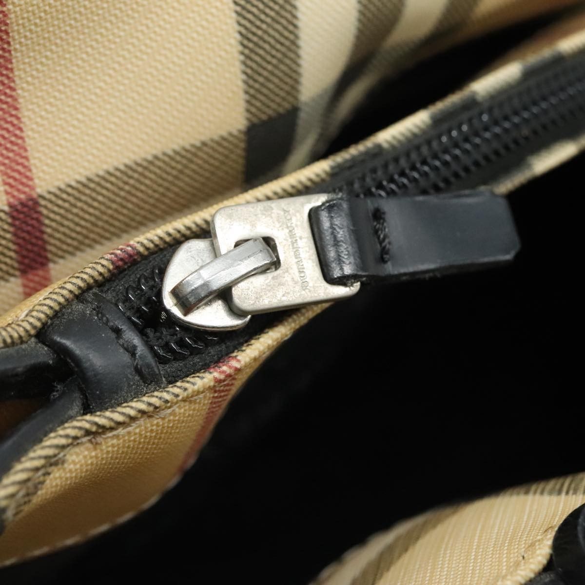 Burberry Burberry Nova Check Tote Canvas and Leather Size ONE SIZE - 12 Thumbnail