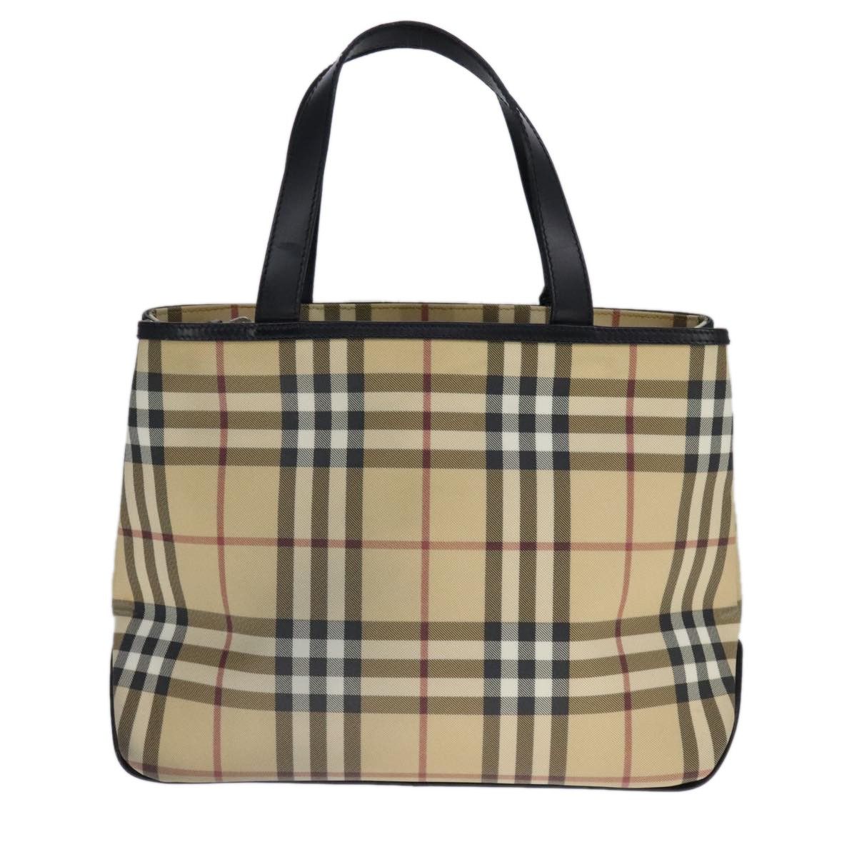 Burberry Burberry Nova Check Tote Canvas and Leather Size ONE SIZE - 2 Thumbnail