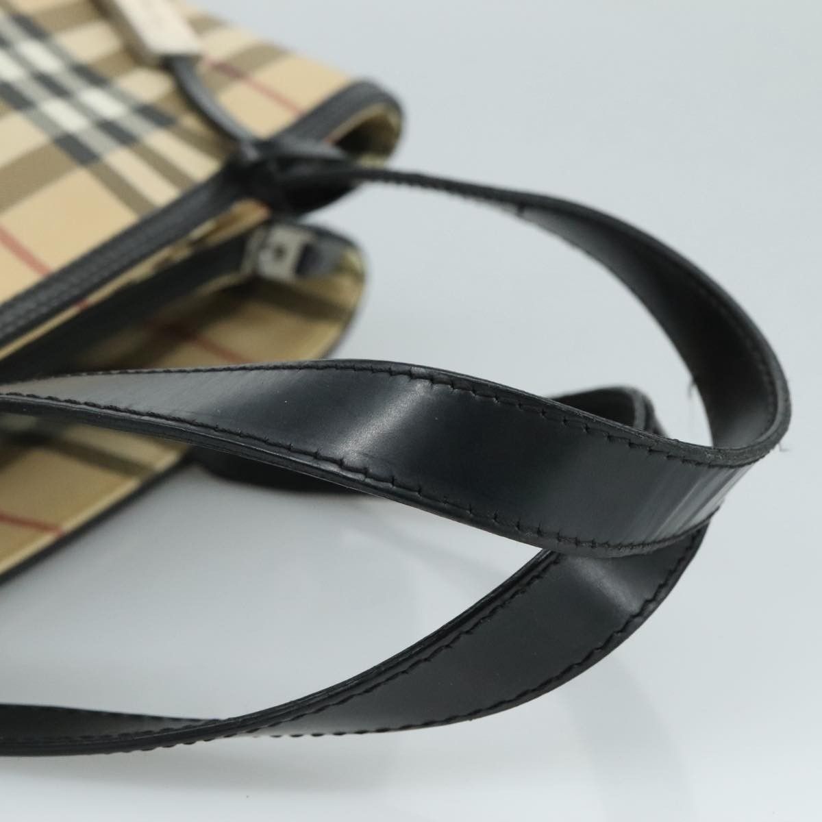 Burberry Burberry Nova Check Tote Canvas and Leather Size ONE SIZE - 7 Thumbnail