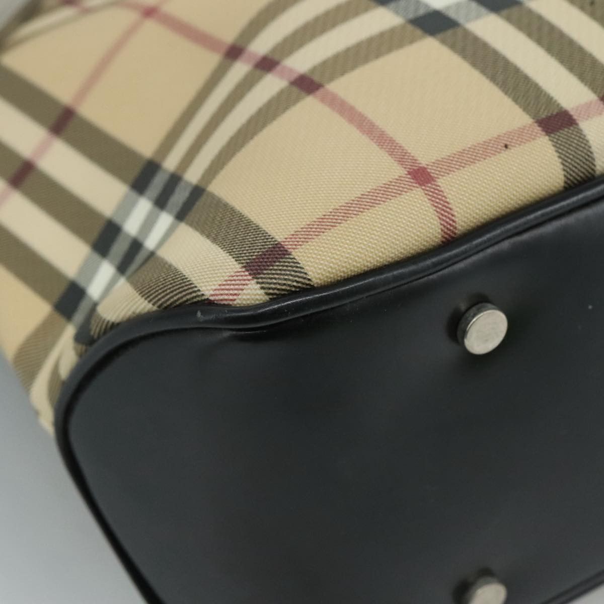 Burberry Burberry Nova Check Tote Canvas and Leather Size ONE SIZE - 9 Thumbnail