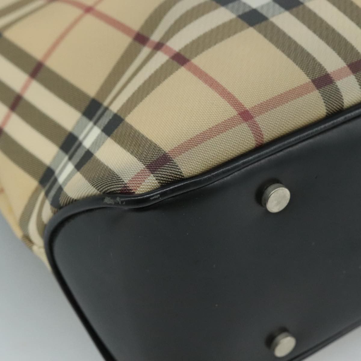Burberry Burberry Nova Check Tote Canvas and Leather Size ONE SIZE - 11 Thumbnail