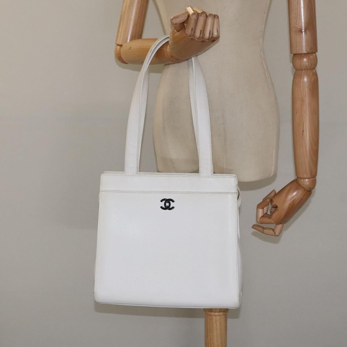 Chanel Chanel Vintage CC Lock Tote Caviar Size ONE SIZE - 14 Thumbnail