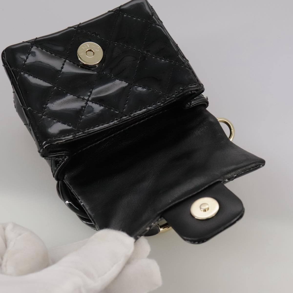 Chanel Chanel Reissue 2.55 Ankle Wrist Flap Bag Quilted Patent Size ONE SIZE - 12 Thumbnail