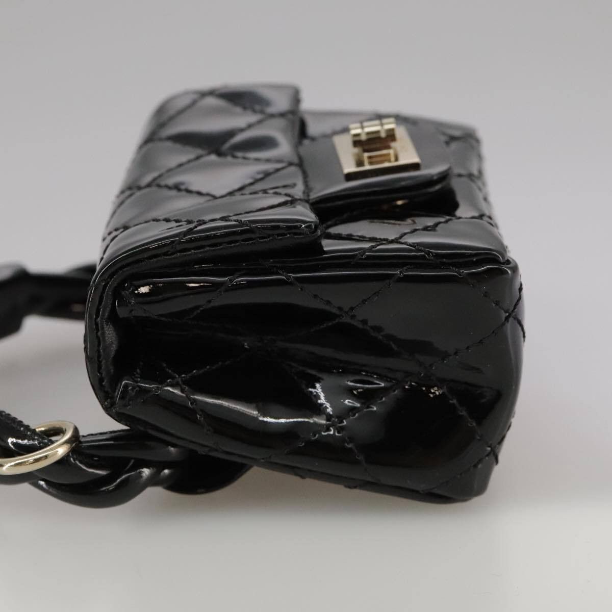 Chanel Chanel Reissue 2.55 Ankle Wrist Flap Bag Quilted Patent Size ONE SIZE - 3 Thumbnail