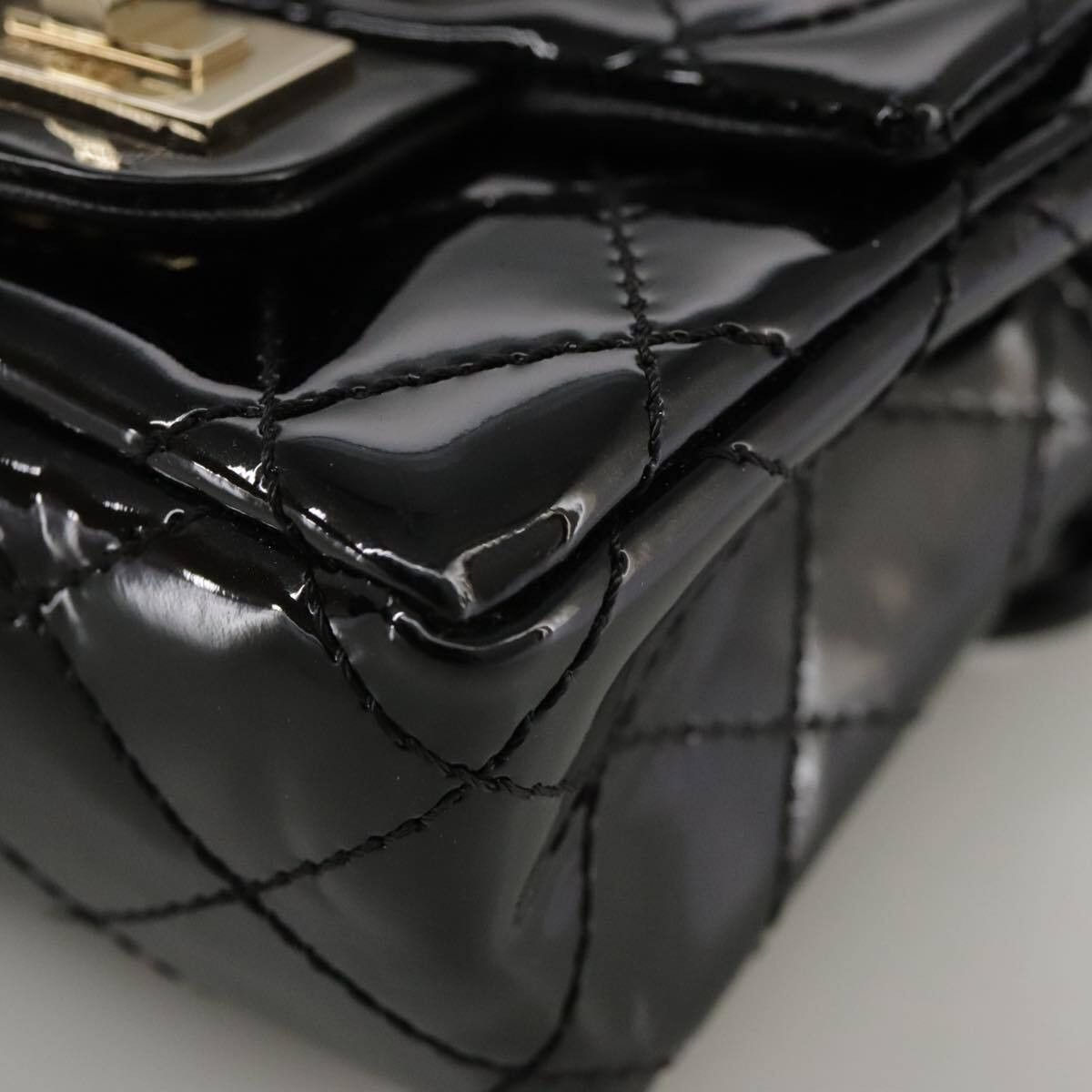Chanel Chanel Reissue 2.55 Ankle Wrist Flap Bag Quilted Patent Size ONE SIZE - 9 Thumbnail