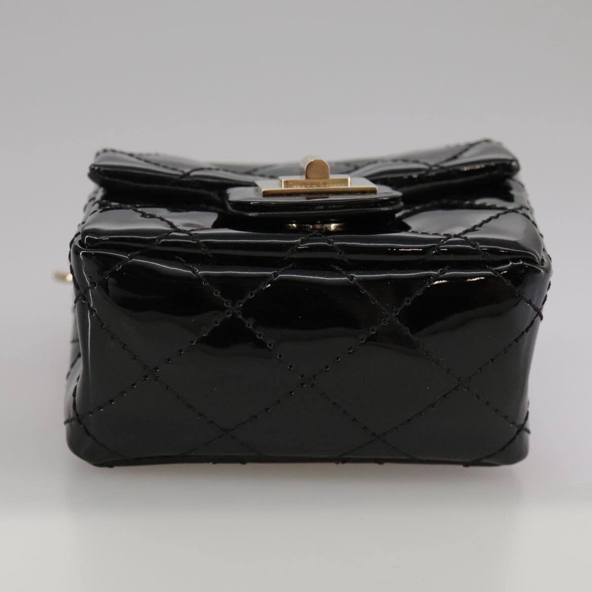 Chanel Chanel Reissue 2.55 Ankle Wrist Flap Bag Quilted Patent Size ONE SIZE - 16 Thumbnail