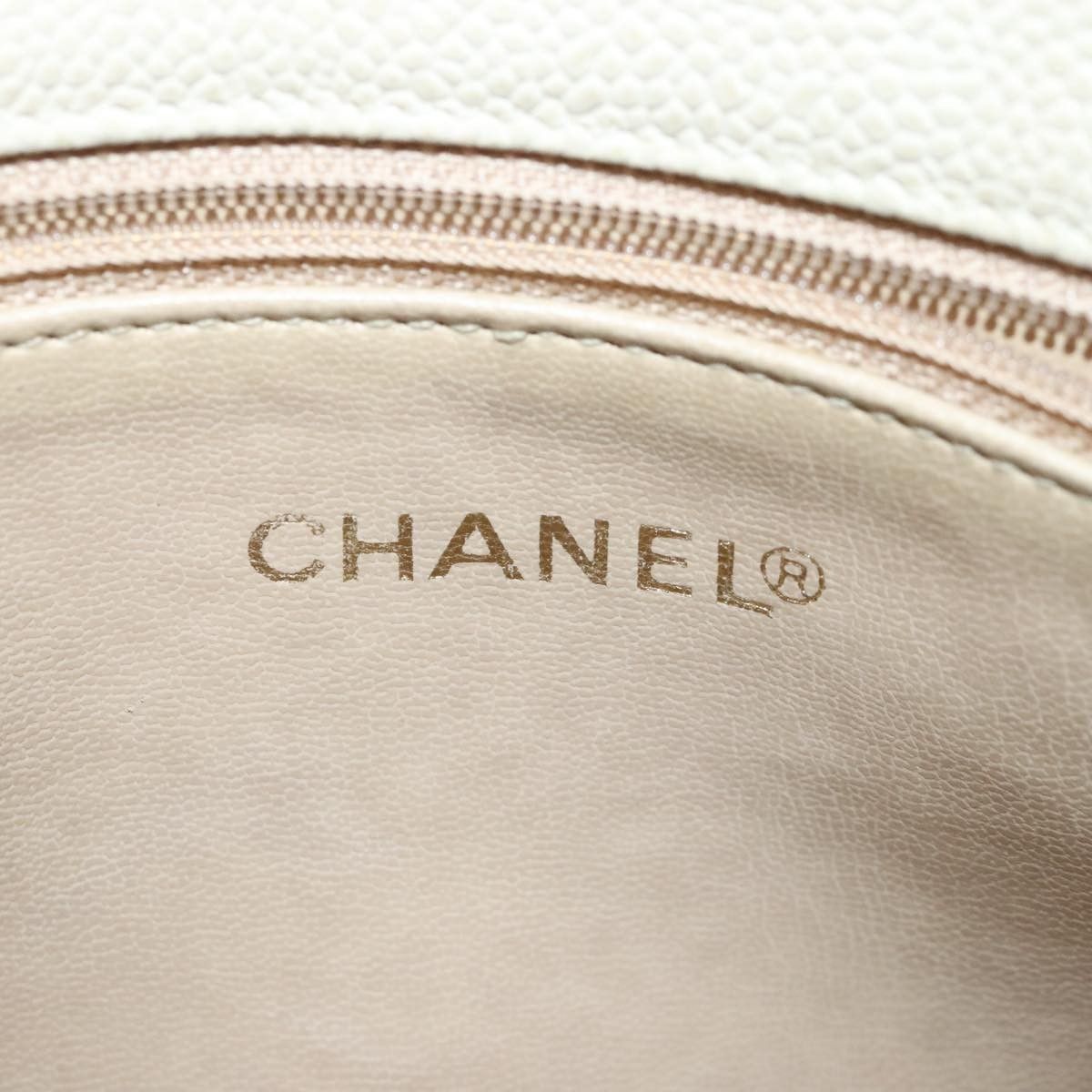 Chanel Chanel Vintage Slit Pocket Shoulder Bag Quilted Caviar Size ONE SIZE - 6 Thumbnail