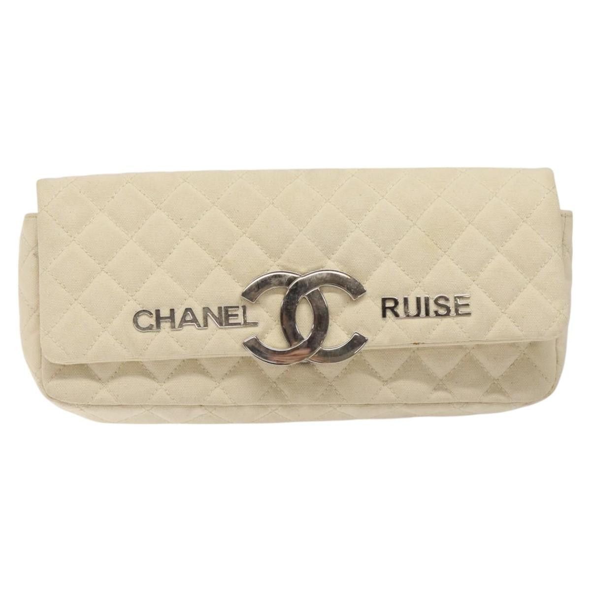 Chanel Chanel Cruise Flap Bag Quilted Canvas Size ONE SIZE - 15 Thumbnail