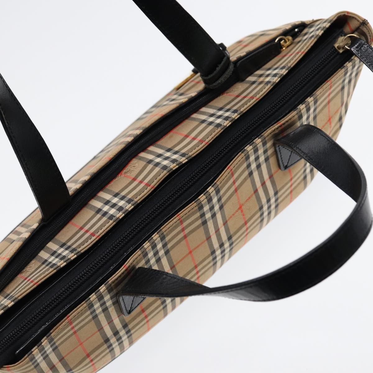 Burberry Burberry Nova Check Handbag Nova Check Canvas Size ONE SIZE - 12 Thumbnail