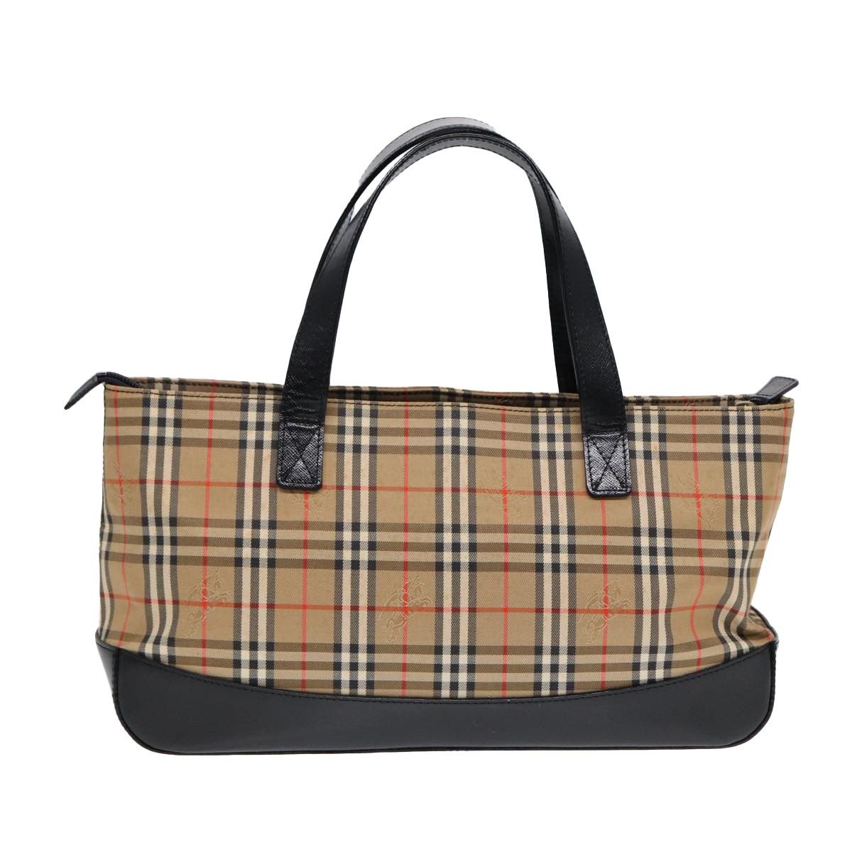 Burberry Burberry Nova Check Handbag Nova Check Canvas Size ONE SIZE - 2 Thumbnail