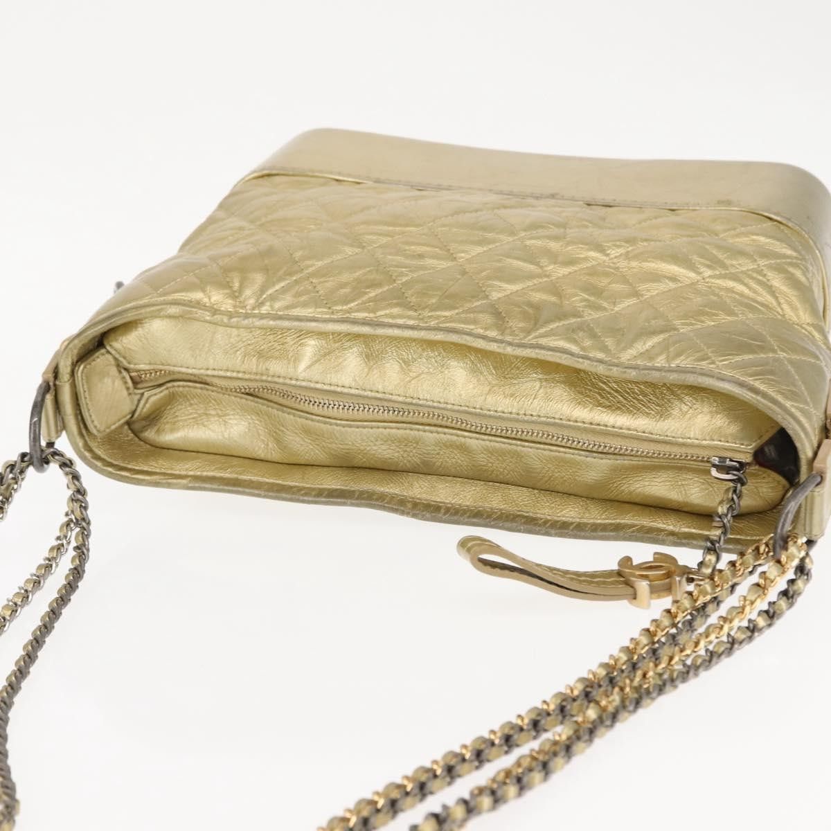 Chanel Chanel Gabrielle Hobo Quilted Metallic Aged Calfskin Size ONE SIZE - 18 Thumbnail
