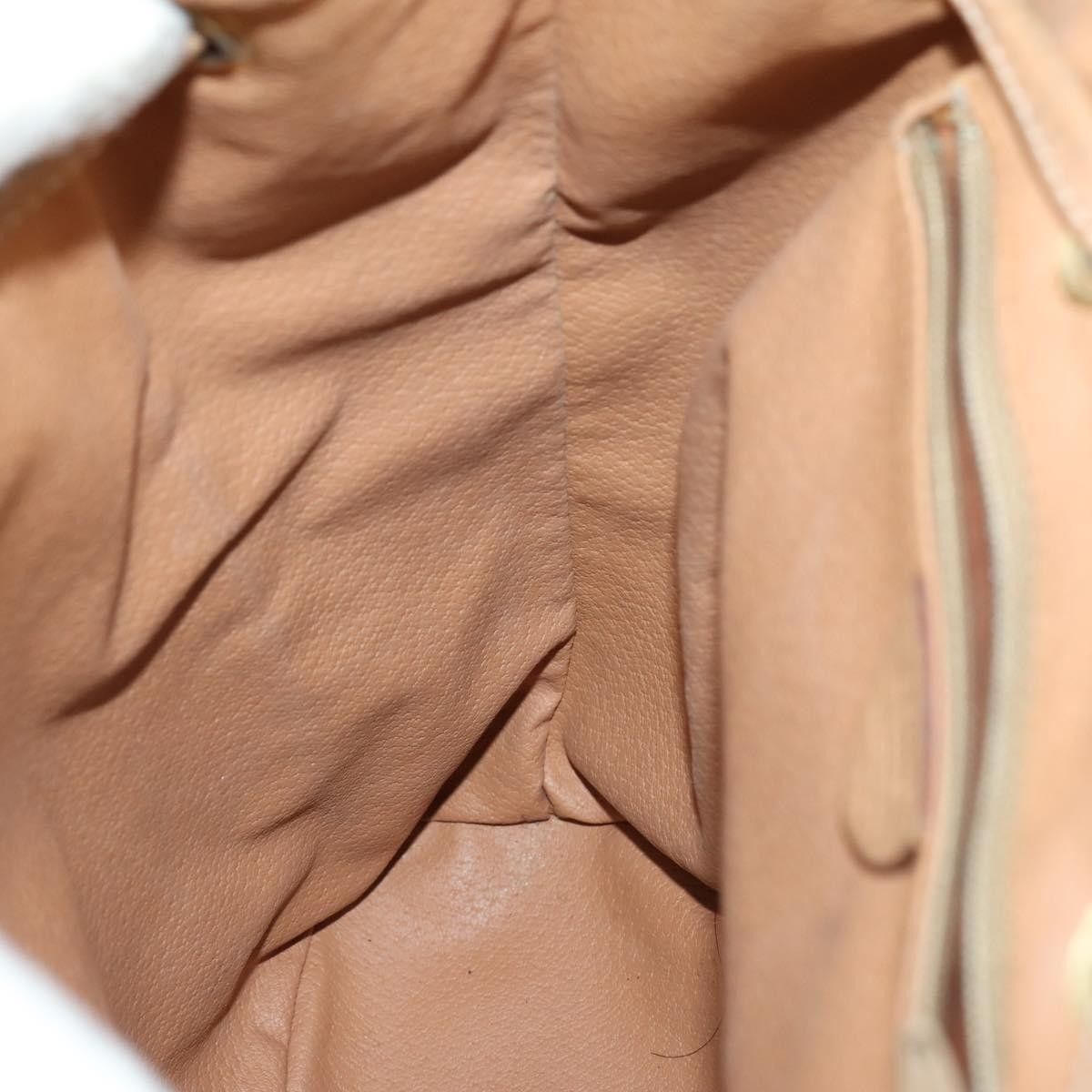 Celine Celine Vintage Drawstring Flap Backpack Macadam Coated Canvas Size ONE SIZE - 24 Thumbnail
