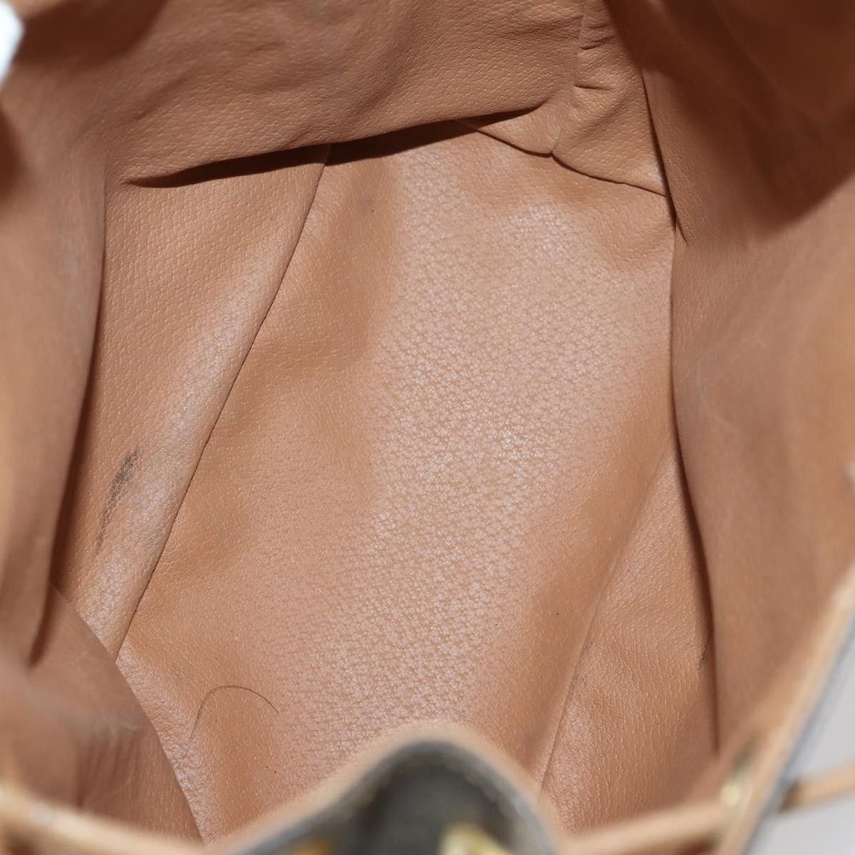 Celine Celine Vintage Drawstring Flap Backpack Macadam Coated Canvas Size ONE SIZE - 5 Thumbnail