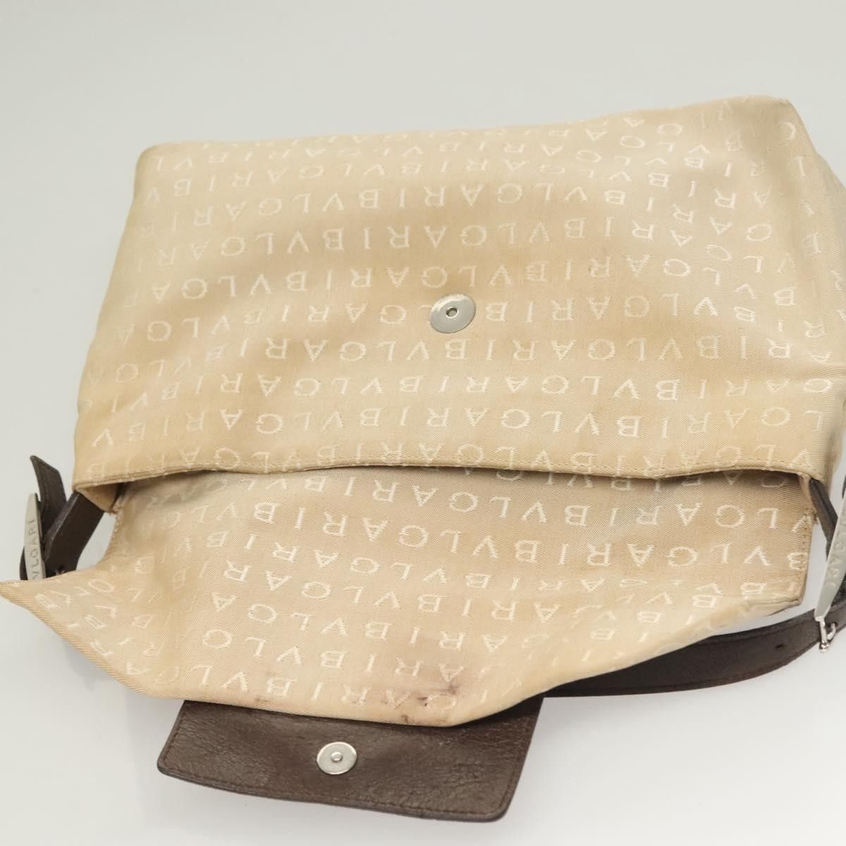 Bvlgari Bvlgari B.Zero1 Logomania Bag Canvas with Leather Size ONE SIZE - 22 Thumbnail