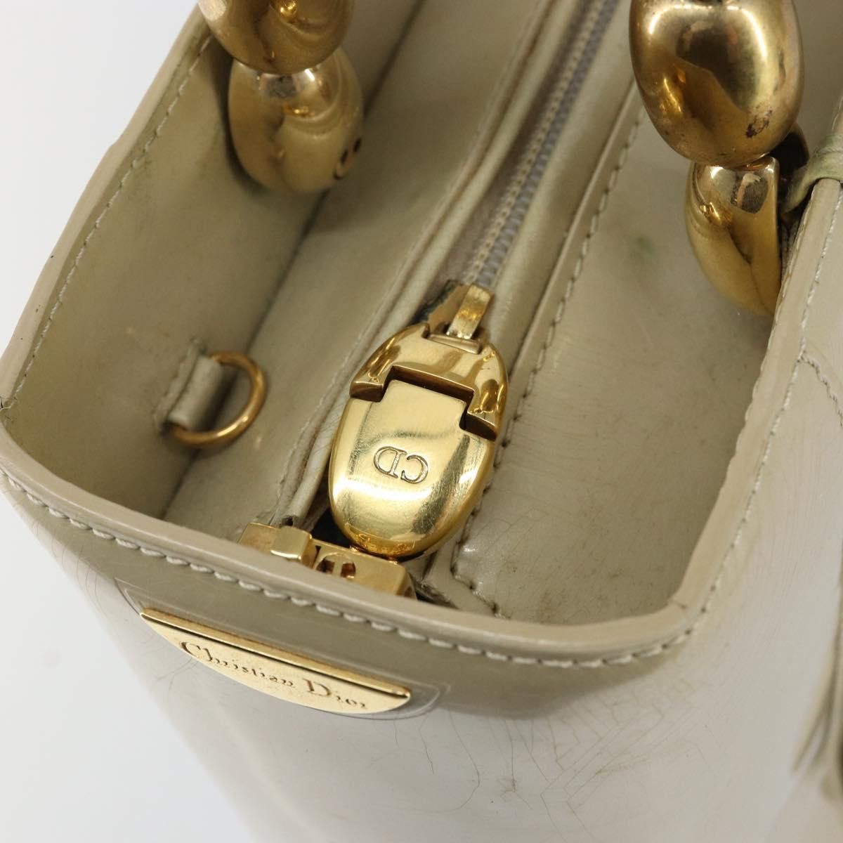 Dior Christian Dior Diorissimo Tote Patent leather Size ONE SIZE - 16 Thumbnail