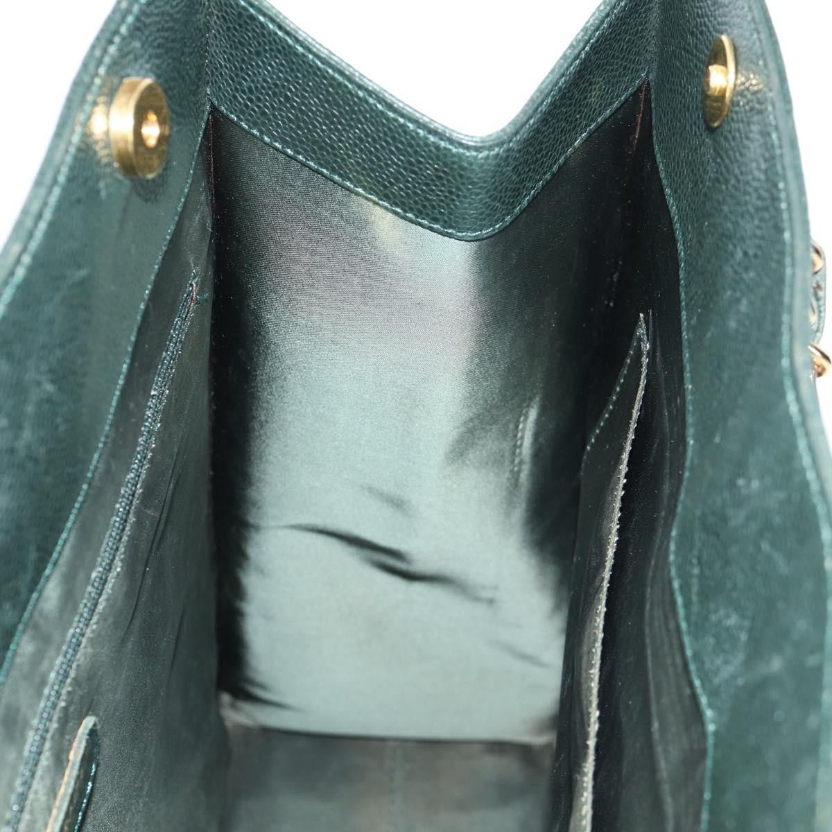 Chanel Chanel Vintage CC Lock Pocket Chain Tote Caviar Size ONE SIZE - 20 Thumbnail