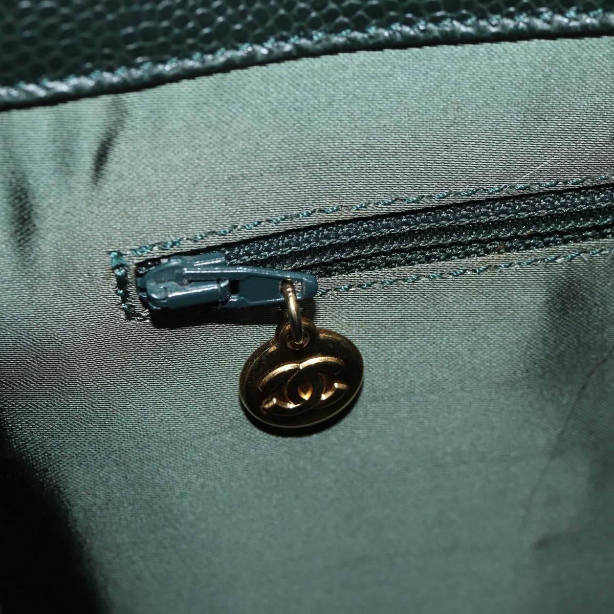 Chanel Chanel Vintage CC Lock Pocket Chain Tote Caviar Size ONE SIZE - 21 Thumbnail