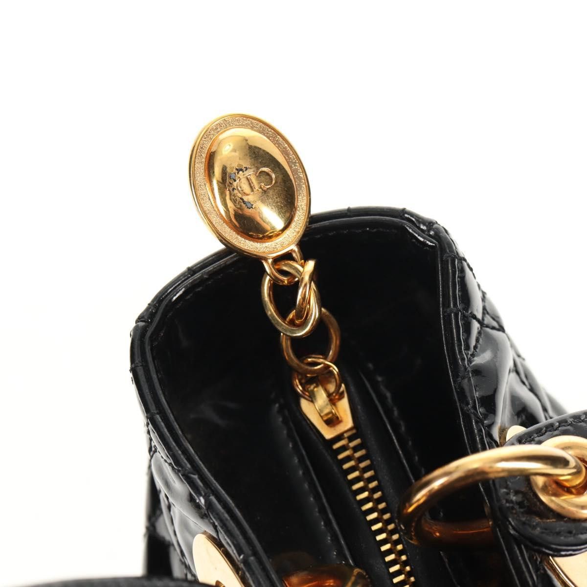 Dior Christian Dior Lady Dior Bag Patent Size ONE SIZE - 17 Thumbnail