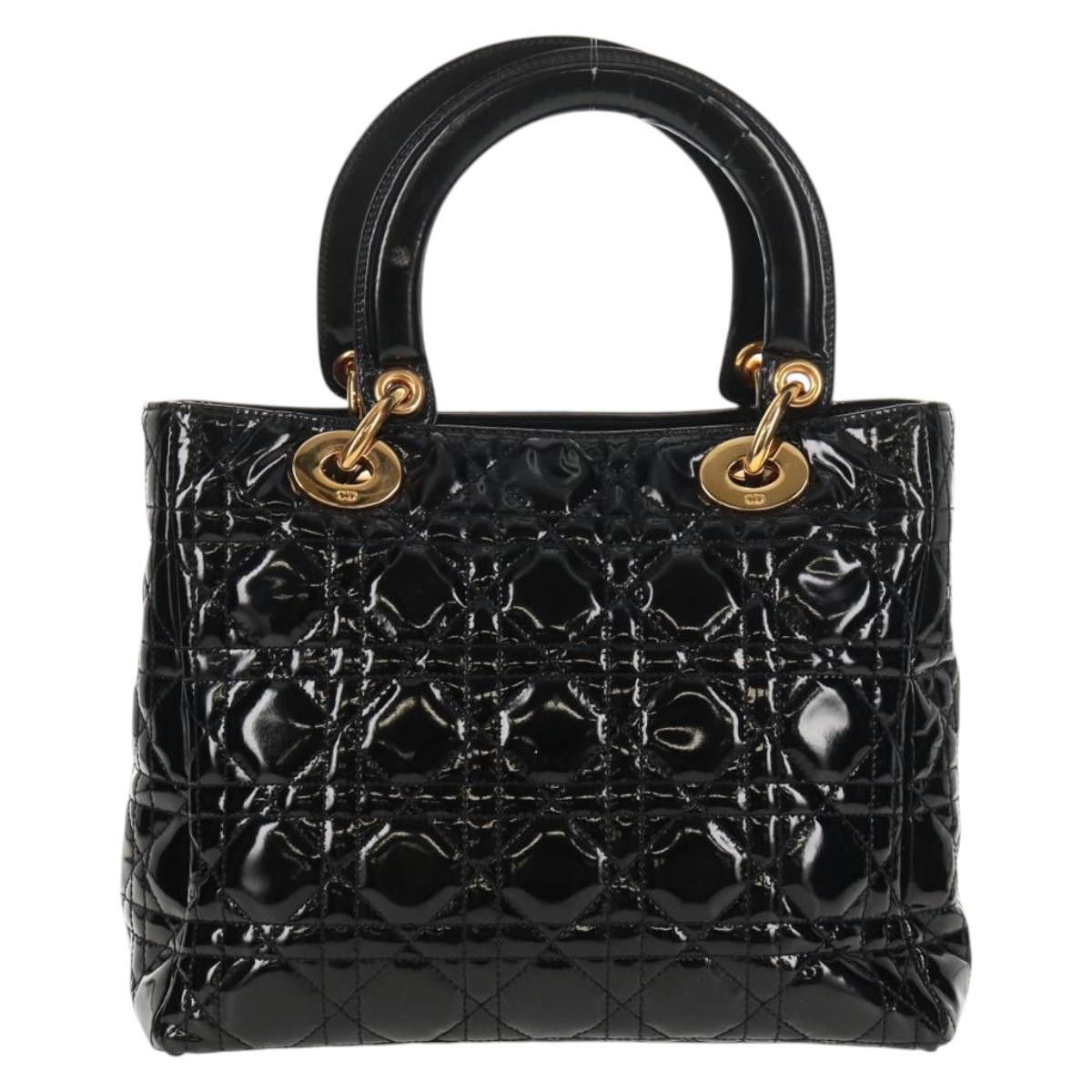 Dior Christian Dior Lady Dior Bag Patent Size ONE SIZE - 3 Thumbnail