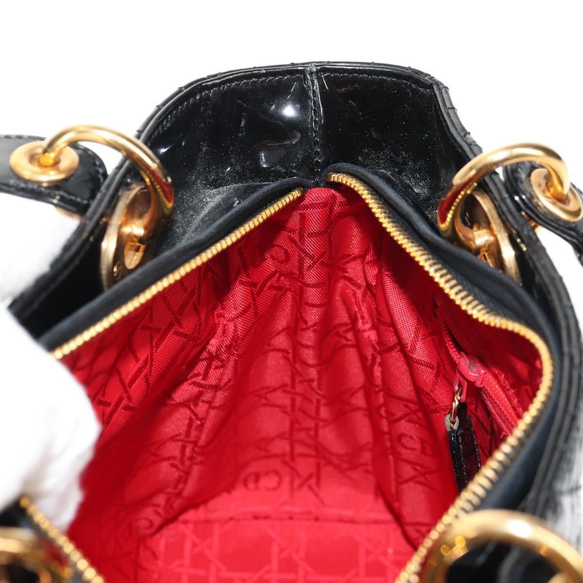 Dior Christian Dior Lady Dior Bag Patent Size ONE SIZE - 21 Thumbnail