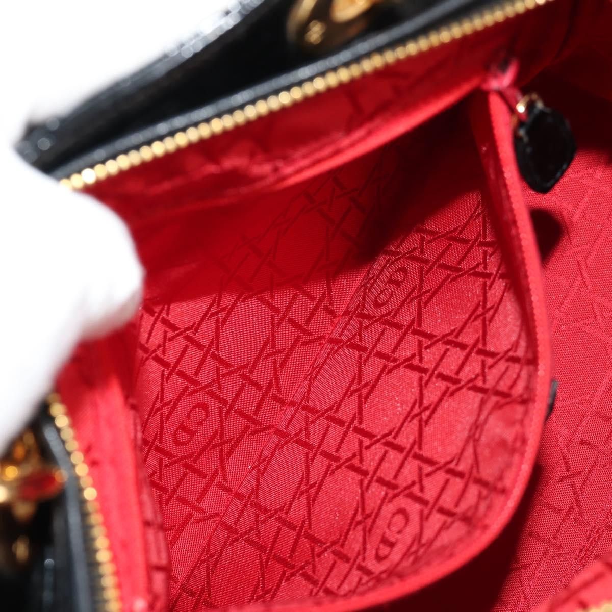 Dior Christian Dior Lady Dior Bag Patent Size ONE SIZE - 23 Thumbnail