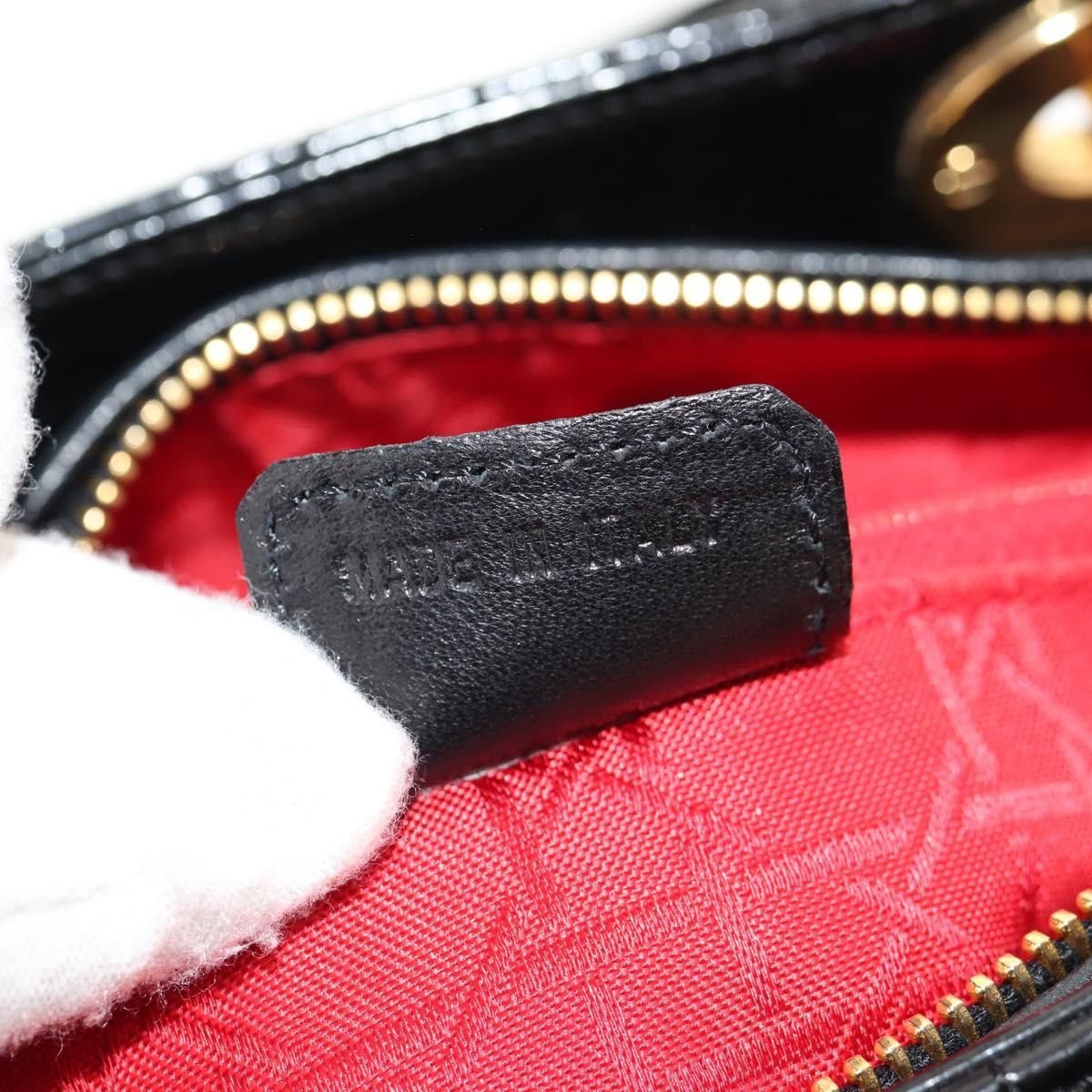 Dior Christian Dior Lady Dior Bag Patent Size ONE SIZE - 24 Thumbnail