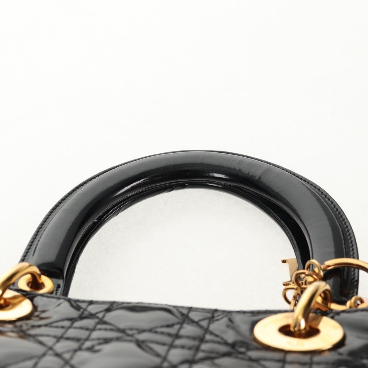 Dior Christian Dior Lady Dior Bag Patent Size ONE SIZE - 8 Thumbnail
