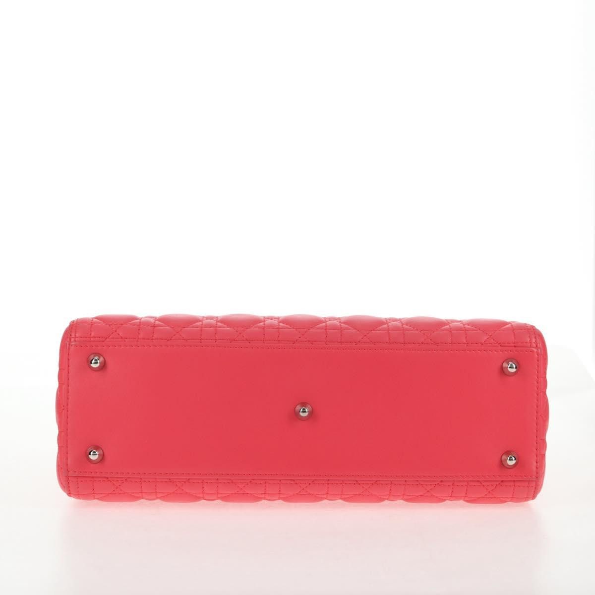 Christian Dior Lady Dior Bag Leather