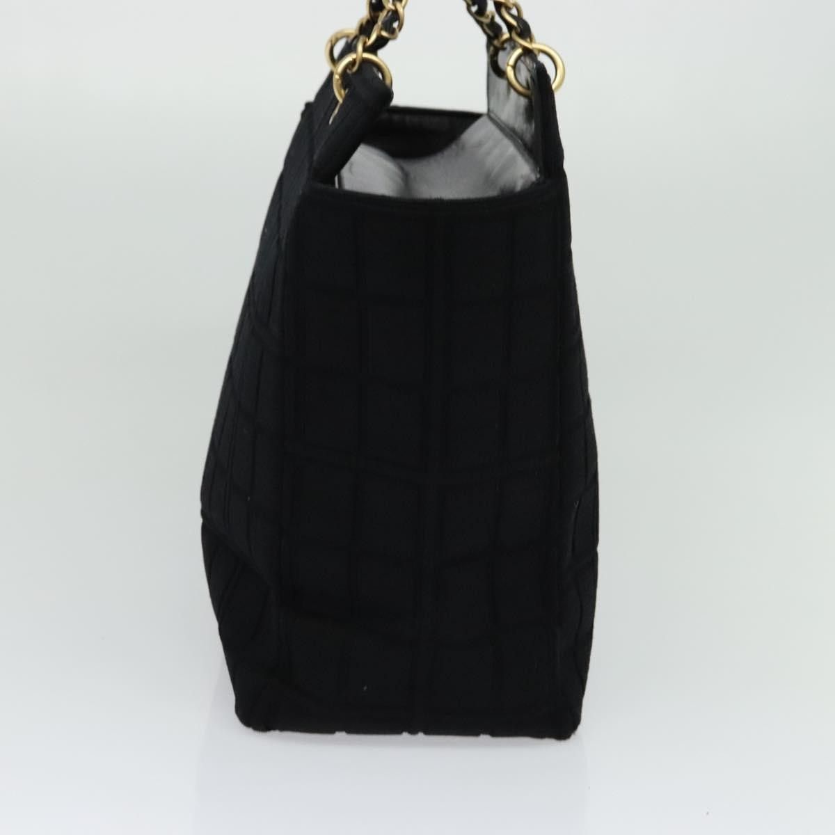Chanel Chanel Chocolate Bar Chain Tote Quilted Jersey Size ONE SIZE - 3 Thumbnail