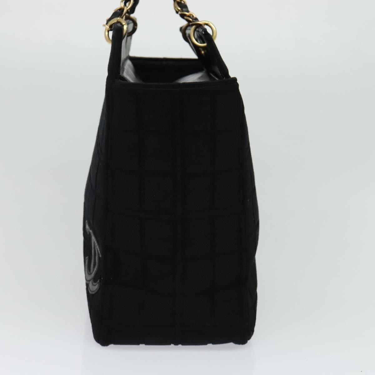 Chanel Chanel Chocolate Bar Chain Tote Quilted Jersey Size ONE SIZE - 4 Thumbnail