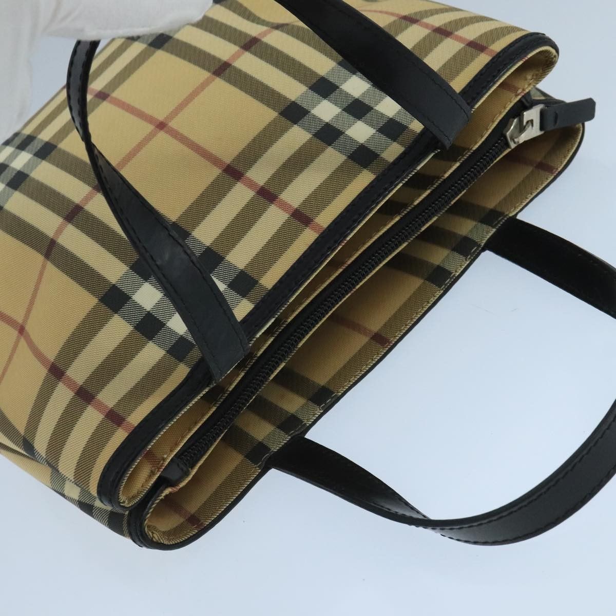 Burberry Burberry Nova Check Tote canvas check pattern Size ONE SIZE - 14 Thumbnail