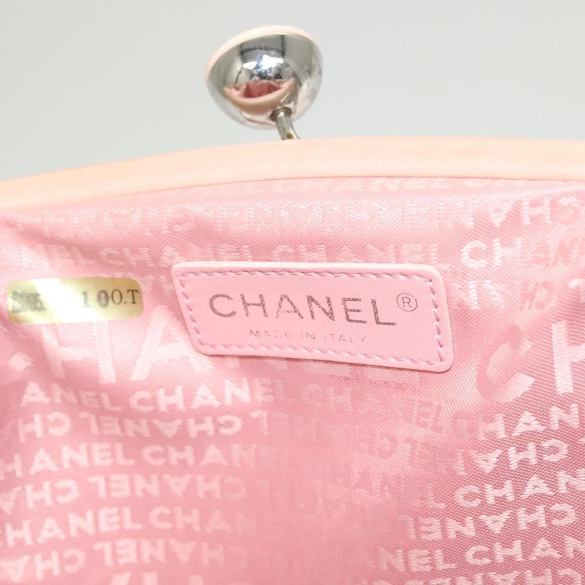 Chanel Chanel Kisslock Accordion Handbag Leather Size ONE SIZE - 6 Thumbnail